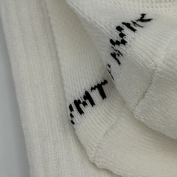 Free People Movement White Knee High Socks Stripes Bows One Size NWT - Picture 7 of 8